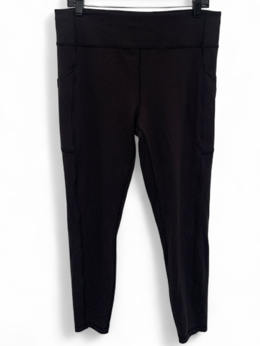Lululemon Wunder Train Black High-Rise Cropped Active Leggings
